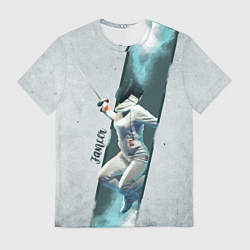 Мужская футболка Фехтовальщик