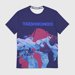 Футболка мужская Taekwondo, цвет: 3D-принт