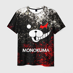 Футболка мужская MONOKUMA, цвет: 3D-принт