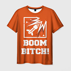 Мужская футболка Boom Bitch!