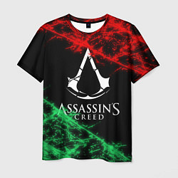 Футболка мужская Assassin’s Creed: Red & Green, цвет: 3D-принт