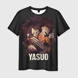 Футболка мужская Yasuo, цвет: 3D-принт