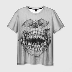 Мужская футболка Dentist skull