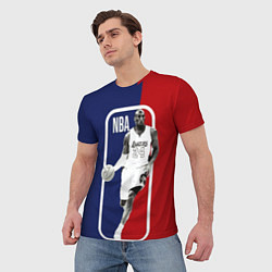 Футболка мужская NBA Kobe Bryant, цвет: 3D-принт — фото 2