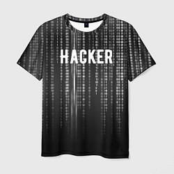 Мужская футболка Hacker