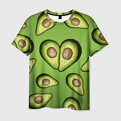 Мужская футболка Люблю авокадо