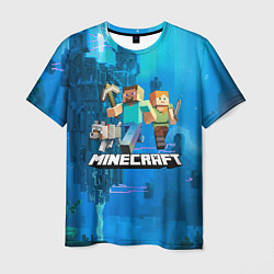 Мужская футболка Minecraft Майнкрафт