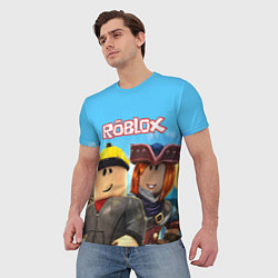 Футболка мужская ROBLOX, цвет: 3D-принт — фото 2