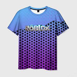 Мужская футболка Roblox Gradient Pattern