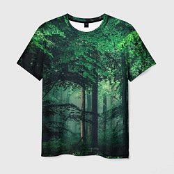 Мужская футболка Деревья