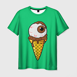 Мужская футболка Мороженое с глазом