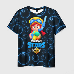 Мужская футболка Brawl Stars Summer Jessie