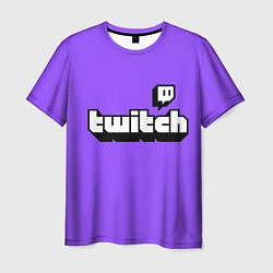 Мужская футболка Twitch