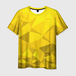 Мужская футболка YELLOW ABSTRACT