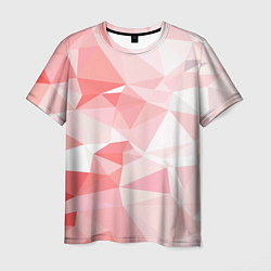 Мужская футболка Pink abstraction