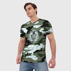 Футболка мужская Пограничные Войска, цвет: 3D-принт — фото 2