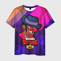 Мужская футболка Brawl stars Брок