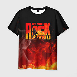 Мужская футболка Queen - We Will Rock You
