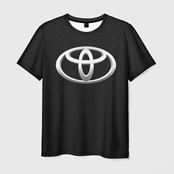 Мужская футболка Toyota carbon