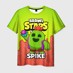 Мужская футболка BRAWL STARS SPIKE