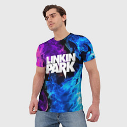 Футболка мужская LINKIN PARK, цвет: 3D-принт — фото 2