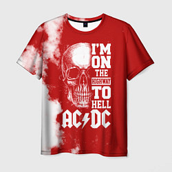 Мужская футболка I'm on the highway to hell ACDC