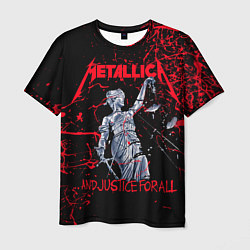 Футболка мужская Metallica, цвет: 3D-принт