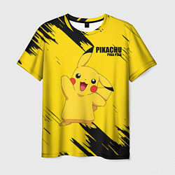 Мужская футболка PIKACHU: PIKA PIKA