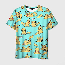 Мужская футболка Pikachu