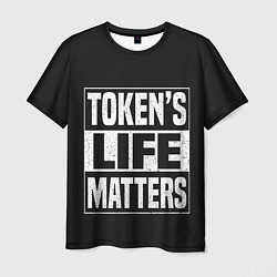 Мужская футболка TOKENS LIFE MATTERS