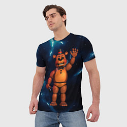 Футболка мужская Five Nights At Freddys, цвет: 3D-принт — фото 2