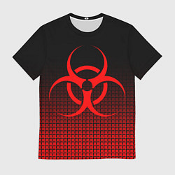 Футболка мужская BIOHAZARD, цвет: 3D-принт