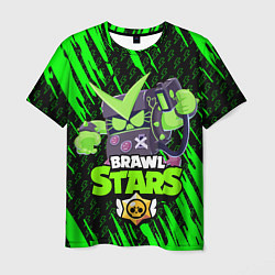 Мужская футболка Brawl stars virus 8-bit