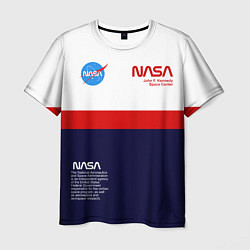 Футболка мужская NASA, цвет: 3D-принт