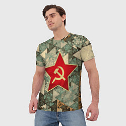Футболка мужская СССР, цвет: 3D-принт — фото 2