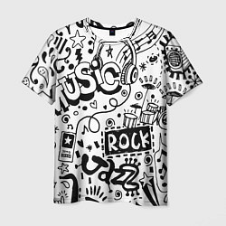 Мужская футболка Rock