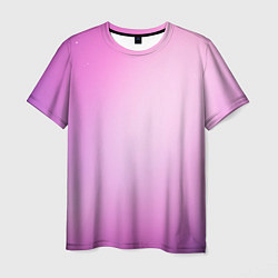 Футболка мужская Нежный фиолет, цвет: 3D-принт