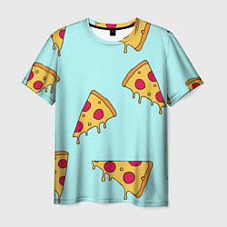 Мужская футболка Ароматная пицца