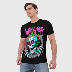 Футболка мужская Blink-182 8, цвет: 3D-принт — фото 2