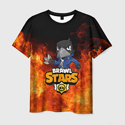 Мужская футболка BRAWL STARS:CROW