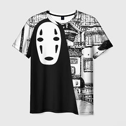 Мужская футболка No-Face Spirited Away Ghibli
