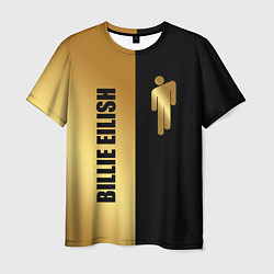 Мужская футболка Billie Eilish Gold