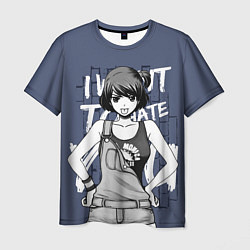 Футболка мужская I want to hate you, цвет: 3D-принт