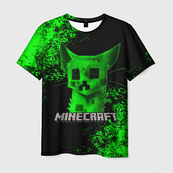 Мужская футболка MINECRAFT CAT