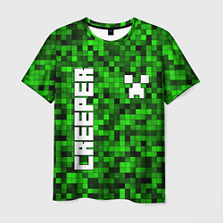 Мужская футболка MINECRAFT CREEPER