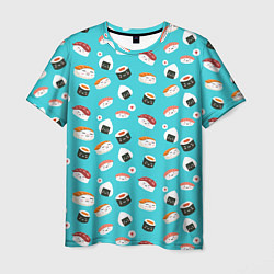 Мужская футболка Sushi