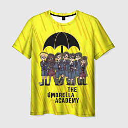 Футболка мужская The Umbrella Academy, цвет: 3D-принт