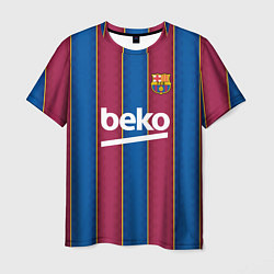 Футболка мужская FC Barcelona 2021, цвет: 3D-принт