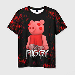 Мужская футболка Roblox Piggy