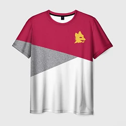 Мужская футболка AS Roma Red Design 2122